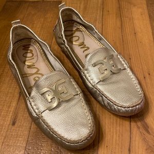 SAM EDELMAN Farrell Leather Moccasin Loafers